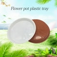 thumbnail image 5 of Windcarnival 10Pcs 10Sizes Plastic Round Shape Home Garden Flower Pot Planter Tray Saucers, 5 of 10