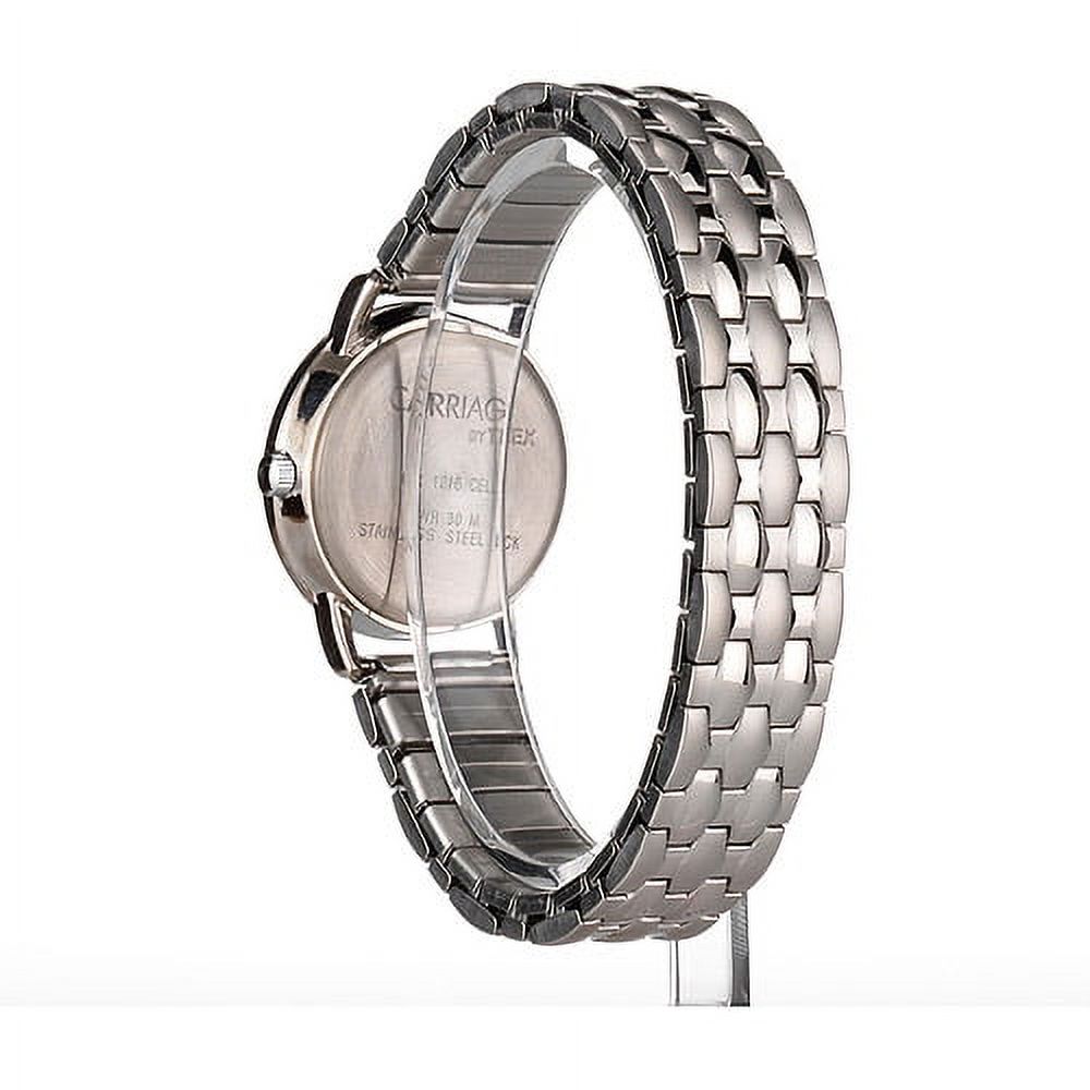 Carriage by Timex Women’s Carly Stainless Steel Watch C3C744 Adjustable Wrist Carriage Women main image 4