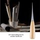 thumbnail image 3 of Pequeñas herramientas de bricolaje con mango de madera, taladro cónico de cuero redondo, 3 of 5