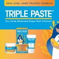 Triple Paste Diaper Rash Cream, Hypoallergenic Medicated Ointment for