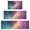 Colorful Tie Dye, variant on Rainbow Tie Dye Spiral Pattern Kitchen Rugs Sets Of 3,Kitchen Runner Rugs Non Skid Washable,Decorative Kitchen Floor Mats for Kitchen,Sink,Laundry,17"x30" 17"x47" 17"x59"