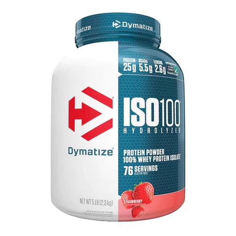 DYMATIZE ISO 100 FRESA 5 LIBRAS DYMATIZE STRAWBERRY