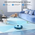 thumbnail image 5 of Self-Emptying Robot Vacuum and Mop with LiDAR Navigation 4500Pa Suction Obstacle Avoidance Perfect for Homes with Pets, Carpet & Hard Floors, 5 of 11