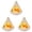 A*3, variant on Clearance Under $4 LED Triangular Flameless Candle Light – 5.1 Inch Battery-Operated Windproof Christmas Lantern for Mantel, Tabletop, Window & Holiday Decor, Style D