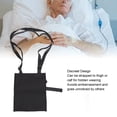 thumbnail image 3 of Support de Sac à Urine, Bouton de Libération Rapide Imperméable Support de Sac de Drainage d'Urine Portable Grande Capacité de Charge Sangle Réglable Noire pour Extérieur pour Taille, 3 of 7