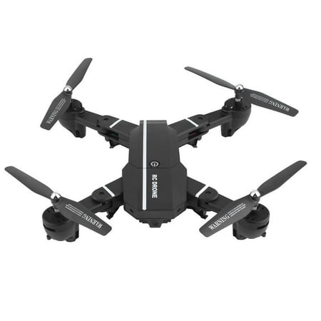 8807 Drone WIFI FPV RC Quadcopter HD Camera Foldable 2.4G 4CH Altitude Hold Selfie Fold Mini UFO Toys For Kids and Adults,with Battery 900MAH 3.7V (Best Mini Fpv Drone)