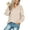 Beige, variant on Aayomet Cardigan For Women Fall Women’s Casual Sweater Pullover Winter Basic Sweatshirt Long Sleeve Cozy Knitted Jumper Tops Loose Fit,Brown S-XXL