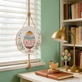 thumbnail image 4 of YingYouFu Easter Welcome Sign Wooden Handcrafted Rural Style Door Hanger for Indoor Outdoor Home Decor Spring Holiday Greeting and Wall Decoration, 4 of 6