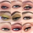 thumbnail image 2 of Cactus Color Pink Green Eyeshadow Palette,8 Colors Matte Shimmer High Pigmented, Blendable Long Lasting Neutral Eye Palette (Cactus Color), 2 of 6