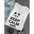 thumbnail image 3 of Keep Calm, Love Pandas T-Shirt Women -SPIdeals Designs, Female Small, 3 of 4