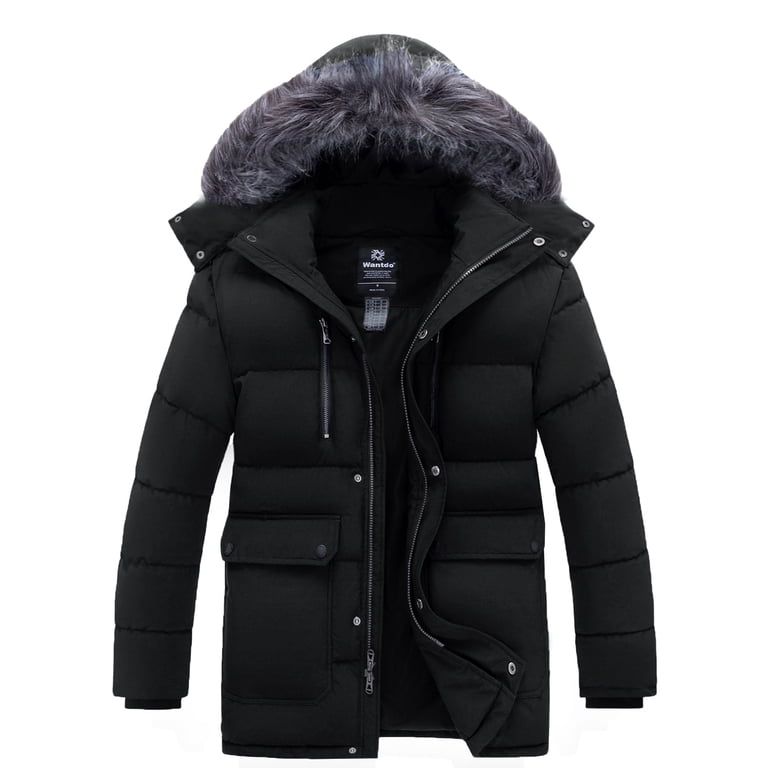Wantdo Men's Winter Parka Jacket with Removable Hood photo 1
