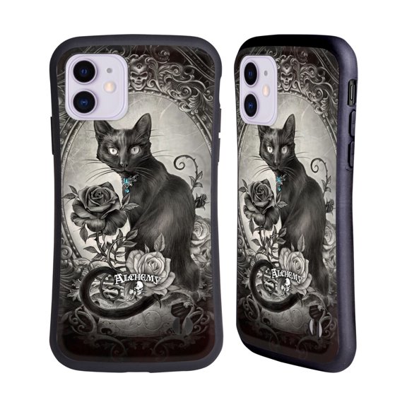 Head Case Designs Officially Licensed Alchemy Gothic Cats Paracelsus Hybrid Case Compatible with Apple iPhone 11