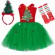 thumbnail image 2 of Vestido de Navidad para niñas pequeñas, regalo, vestido de princesa con tutú para niñas pequeñas, disfraz de árbol de Navidad, ropa para niños, trajes de fiesta de Navidad para niños, 2 of 5