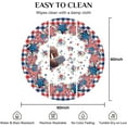 thumbnail image 6 of 4th of July Round Tablecloth 60 Inch, Patriotic Fourth of July Tablecloth, Round 4th of July Table Cloth for Party Dinner Decor, 6 of 6