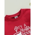 thumbnail image 5 of Bagilaanoe Toddler Baby Girl Boy Christmas Sweatshirt Long Sleeve Print Pullover 9M 12M 24M 3T 4T 5T Kids Fall Loose Tee Tops, 5 of 8