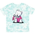 thumbnail image 3 of Inktastic Material Girl Westie Dog Girls Toddler T-Shirt, 3 of 5