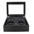thumbnail image 2 of Double Head Watch Winder Box,Double Head 4+6 Automatic Automatic Watch Winder Box Double Head Winder Box Quality You Can Trust, 2 of 8