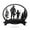 Black, variant on RealSteel Generation Hunting Monogram – Personalized Metal Wall Art for Man Caves & Cabins (Black - 16x18)