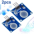 thumbnail image 1 of Módulo sensor digital TTP223 botón interruptor táctil capacitivo 2-5.5V DC, 1 of 7