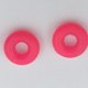 thumbnail image 5 of 100 piezas de anillos de goma tapón para los encantos del espaciador de la cadena de la pulsera de cuentas de color rojo rosa Sunnimix Anillos de tapón de goma, 5 of 8