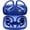 Blue, variant on Ear Buds Wireless Earbuds Bluetooth Headphones with 80H Playtime LED Display Case, Over-Ear Hook with Mic, Stereo Sound, Easy Button Controls, Sports Earphones for Running Workout Gym
