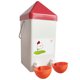 thumbnail image 4 of (Paquete de 5) ndes automáticos para pollos - Comedero de agua para pollos Adecuado para pollitos, patos, gansos, pavos y conejos - Kit de comedero de agua para aves de corral (naranja) ShuxiuWang 1327537083696, 4 of 5