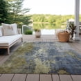 thumbnail image 4 of Dalyn Rugs Machine Washable Indoor/Outdoor Chantille Khaki 5' x 7'6" Rug, 4 of 9