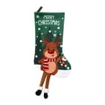 thumbnail image 3 of Bolsa de regalo de calcetines navideños, adornos navideños, suministros para fiestas, decoración de calcetines, calcetines navideños para Navidad,, 3 of 8
