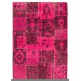 thumbnail image 1 of ECARPETGALLERY Herbal Vintage Dark Pink Rug 5'7" x 7'8", 1 of 9