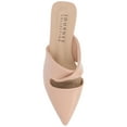 thumbnail image 4 of Journee Womens Enniss Open Side Pointed Toe Mule Flats, 4 of 9