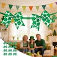 thumbnail image 3 of 12PCS Bows St. Patrick's Day Decorations, Luxurious Soft Tie-On Bows Ornaments for Tree Home Coquette Room Birthday Party Front Door Wedding Holiday Decor, 3 of 6
