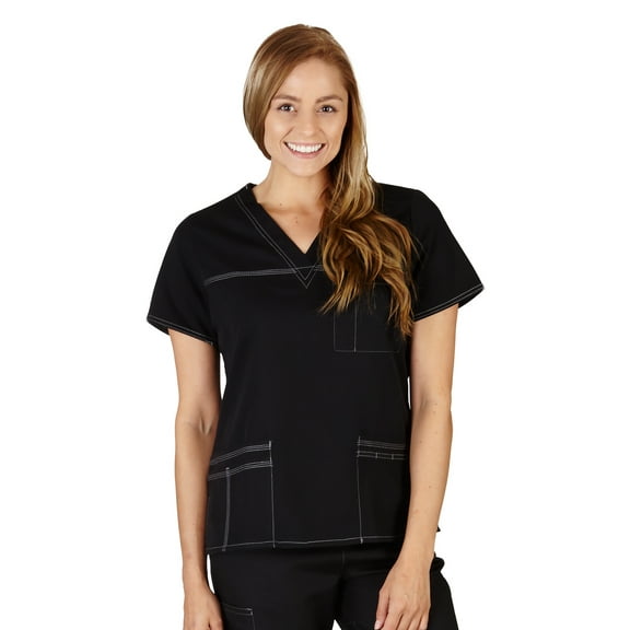 Natural Uniforms Ultra Soft Stretch Junior fit scrub set 8117 9120