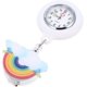 thumbnail image 3 of Retractable Hanging Watch Ly Rainbow With Second Hand Clip On Lapel Nurse Watch Glow In For Women(2pcs), 3 of 4