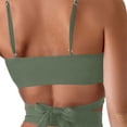 thumbnail image 4 of Conjuntos de bikini para mujer Trajes de baño para mujer Traje de baño con cuello en V para mujer Trajes de baño Traje de baño de dos piezas para mujer Traje de baño de dos piezas para mujer Trajes de, 4 of 8