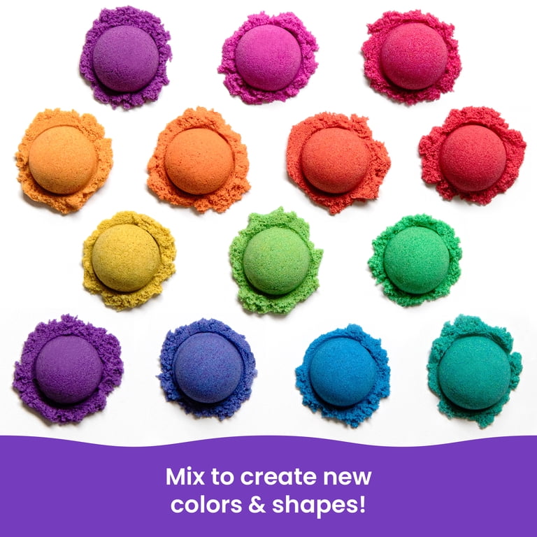 Kinetic Sand 2lb Blue Play Sand, Moldable Sensory photo 6