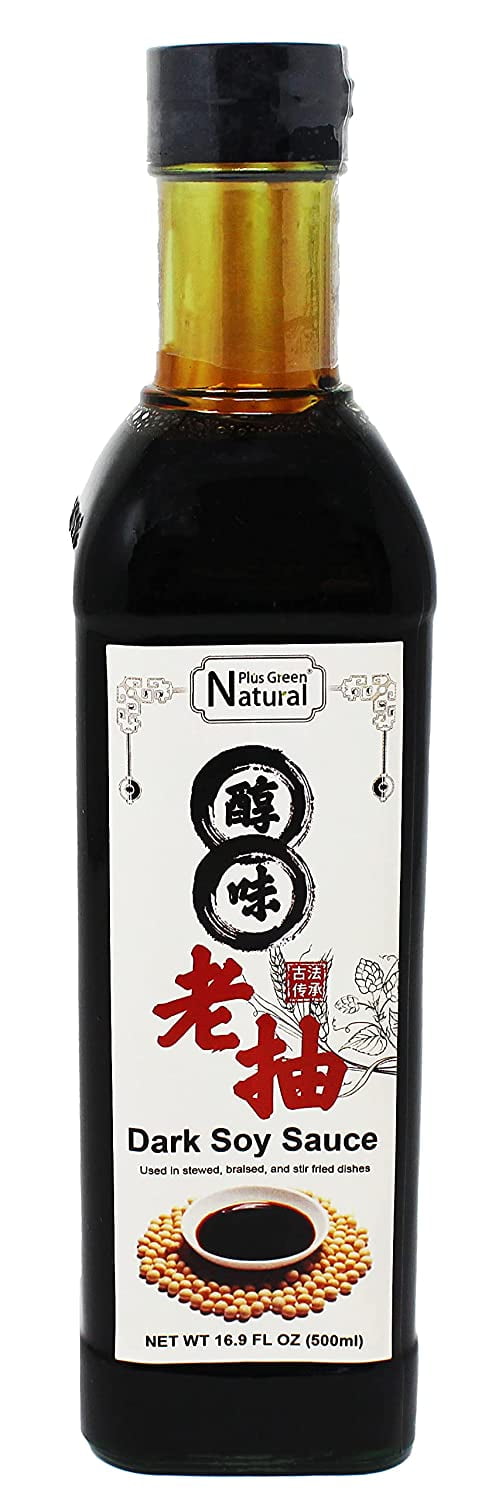 Premium Dark Soy Sauce 16.9 FL Oz/ 500ml, All Purpose Seasoning, Coloring and Flavoring, Perfect for Japanese Sushi, Chinese Cuisine, Korean Dishes, and Asian Stir Fry, Vegan No Preservatives Walmart.com