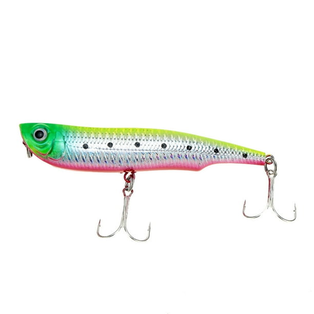 Señuelo de pesca 1pcs aguas someras pesca pesca señuelos Popper duro cebo 105mm / 17g Tomshoo Señuelo de pesca