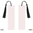 thumbnail image 2 of Kdxio Red coral and scallop seashell Print Metal Tassel Bookmarks,Perfect Gift for Art Lovers and Bookworms Metal Bookmarks for Women, 2 of 8