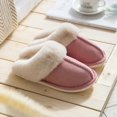 thumbnail image 2 of Chaussons pour Femmes en Suède à Mémoire de Forme Moelleuse avec Semelle Antidérapante, 2 of 2