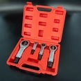 thumbnail image 3 of 4-Piece Cr-V Steel Nut Splitter Set for Home Use - Heavy Duty Tool Kit to Remove Rusted Screws, Stubborn Nuts & Bolts with Effortless Breaking Power - Includes Customer Service Support for Size &, 3 of 6