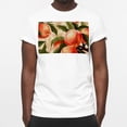 thumbnail image 3 of Peach 100% Cotton White T-Shirt for Men - Classic Fit, Soft Fabric - Everyday Wear for Summer & Spring Comfortable & Stylish Design - Casual & Versatile Top for Men, 3 of 5