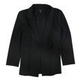 thumbnail image 2 of Chaqueta Alfani para Mujer con rayas de carreras, color negro, Talla mediana, 2 of 2