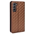 thumbnail image 2 of Flip Wallet Case for Samsung Galaxy S21 Plus, Plating PU Leather with RFID Blocking Credit Card & Cash Slot Kickstand Magnetic Closure Full Protective Phone Cover Women Men, Brown, 2 of 10