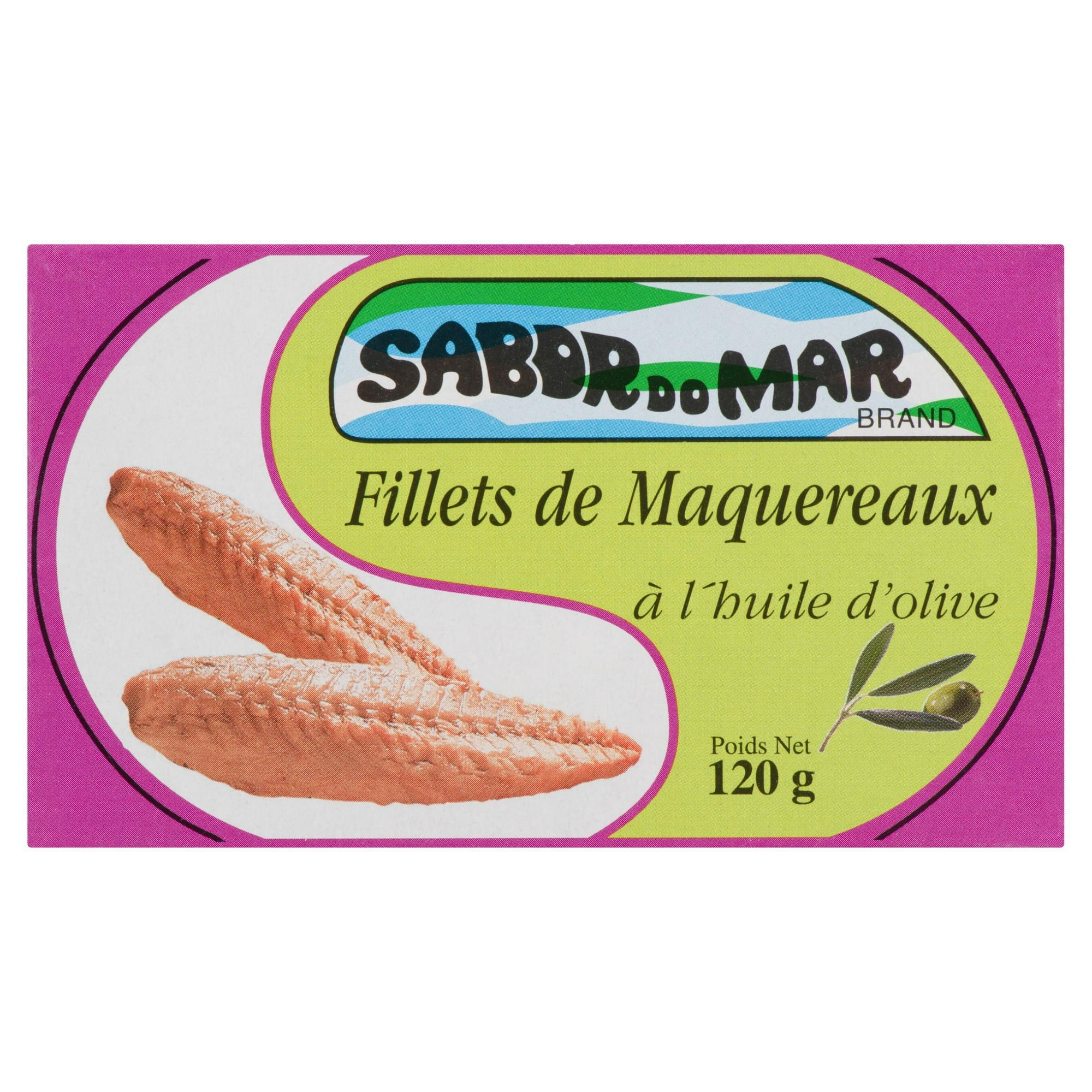 Fillets de Maquereaux a L'huile D'olive Sabor do Mar vendre la quantité 120g
