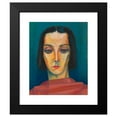 thumbnail image 2 of Karl Wiener 20x24 Black Modern Framed Museum Art Print Titled - Portrait of a Lady (Approx. 1939), 2 of 5