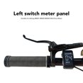 thumbnail image 3 of Electric Scooter Display Panel, DC24V 36V 48V ABS Electric Bike Meter Display HD LCD  for Mid Drive Motor, 3 of 7