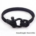 thumbnail image 5 of Pulsera circular de veinticuatro términos solares del solsticio de junio con cuerda en forma de mano C, color negro, 5 of 5