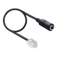 thumbnail image 3 of 2PCS PC Phone Adapter RJ9 to 3.5 female Adapter Convertor Cable PC Computer Headset Telephone, 3 of 5