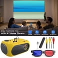 thumbnail image 2 of Miniproyector Home Theater M24 Compatible con Decodificación de 1080P, Audio Incorporado, Proyector LED para Teléfonos Inteligentes y Portátiles, Enchufe de la UE, 2 of 5