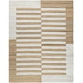 thumbnail image 3 of Hauteloom Soren Jute Living Room, Bedroom Area Rug - Traditional, Transitional - Beige, Ivory, Taupe - 2' x 3', 3 of 6